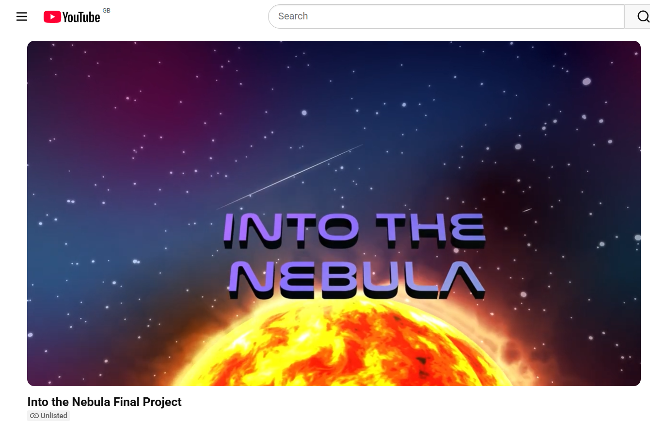 Motion design and animation project preview